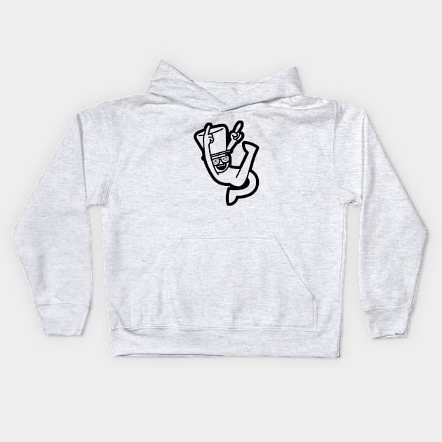 Do The Flop 1 Kids Hoodie by Zacharys Harris